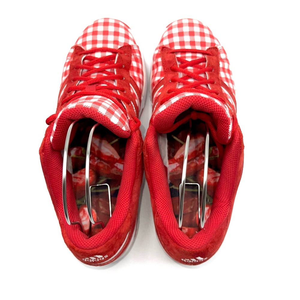 Adidas Red & White Gingham Checkered 2007 - Picture 7 of 10